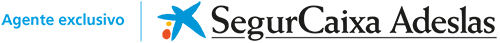 Logotipo de SegurCaixa Adeslas, agente exclusivo